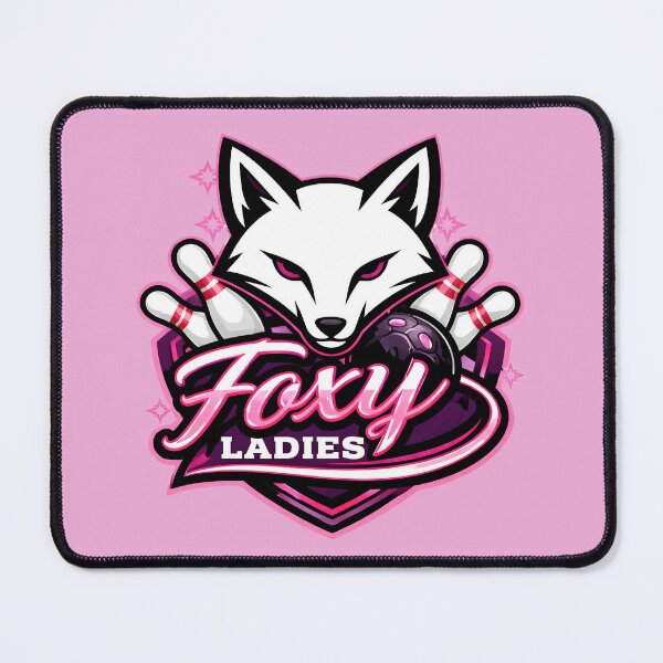 Item preview, Foxy Ladies Bowling Team Logo | Women’s League designed and sold by SandpiperDesign.
