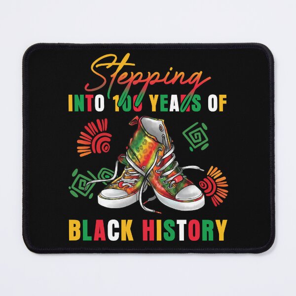 Item preview, Stepping Into 100 Year of Black History Sneakers Black History Month designed and sold by pansak.
