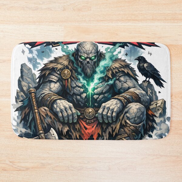 Item preview, Draugr Viking Undead Warrior - I Don't Move For Noise - Stoic Norse Mythology Dark Fantasy Art, Viking Axe Raven Graphic Design for Men, Ancient Undead Soldier Silent Rage Quote by Vivaan Studio designed and sold by Vivaan Studio.