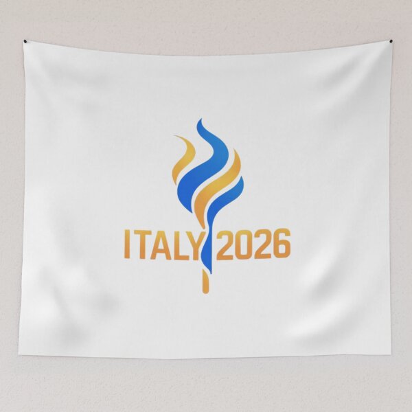 Item preview, Italy 2026 Minimal Travel Logo Modern Italian Style designed and sold by PeTees shop.