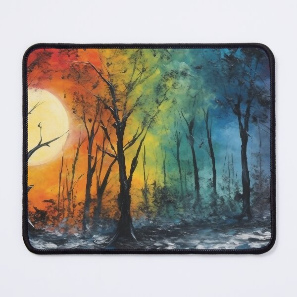Item preview, Luminous Equilibrium - Abstract Tree Balance Art designed and sold by AetherVibes.