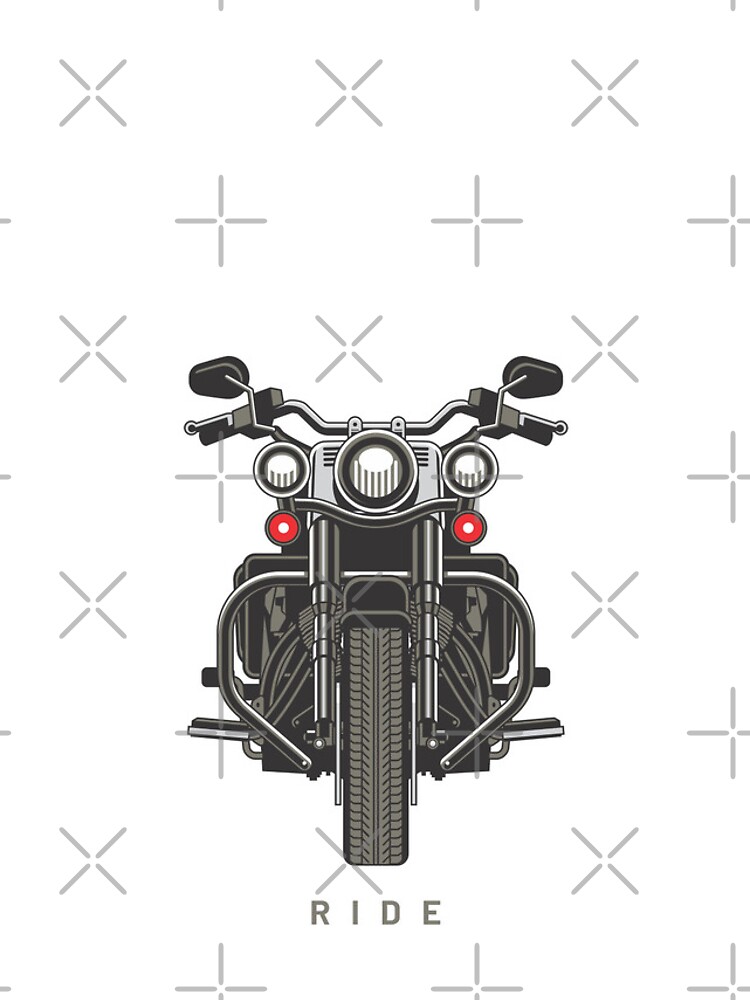 Thumbnail 4 of 4, iPhone Case, Motorcycle Ride designed and sold by Vector-Artist.