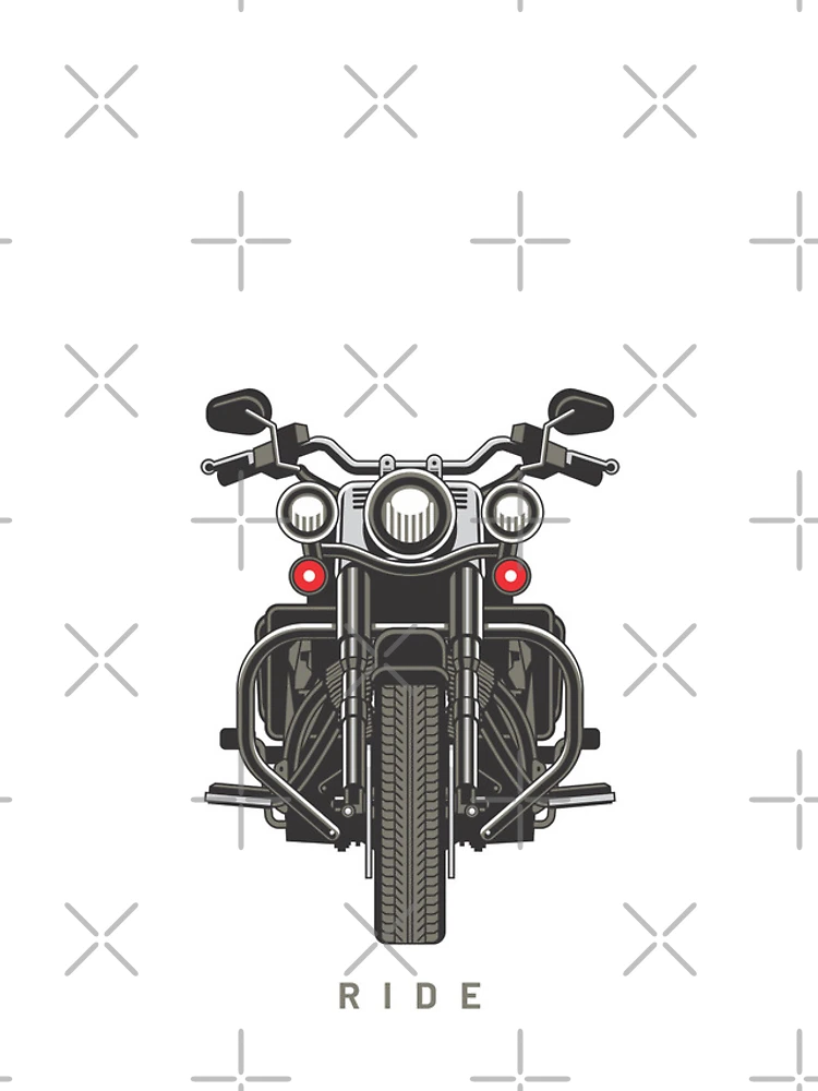 Thumbnail 4 of 4, iPhone Case, Motorcycle Ride designed and sold by Vector-Artist.