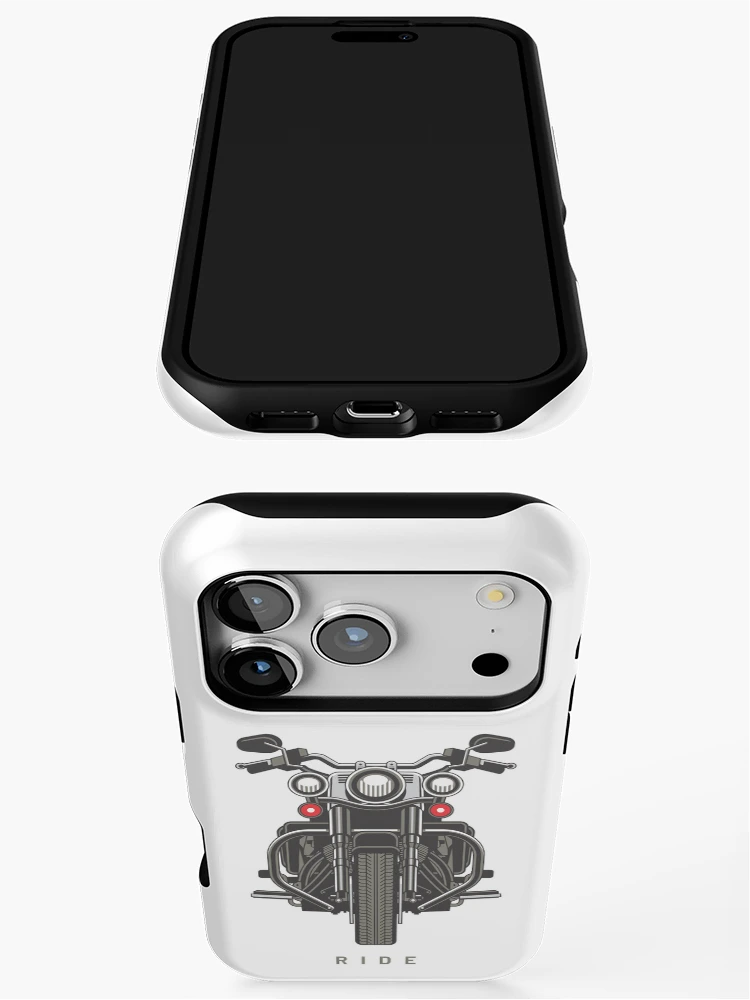 Thumbnail 3 of 4, iPhone Case, Motorcycle Ride designed and sold by Vector-Artist.