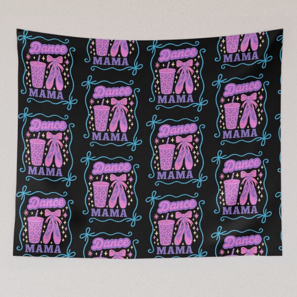 Item preview, Groovy Dance Mama Ballet Dance Coffee Coquette Bow Leopard Print designed and sold by pansak.