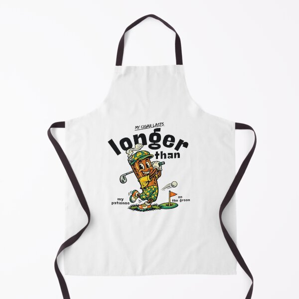 Item preview, My cigar lasts longer than my patience on the green designed and sold by Peerless-Prime.