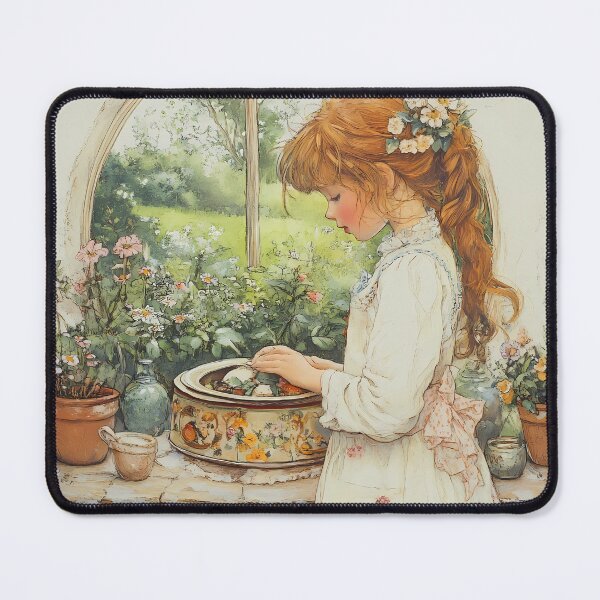 Item preview, Garden Whispers at the Arched Window designed and sold by daila70.