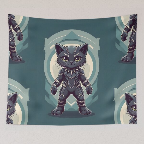 Item preview, Superhero Cat Comic Art designed and sold by owi-art.