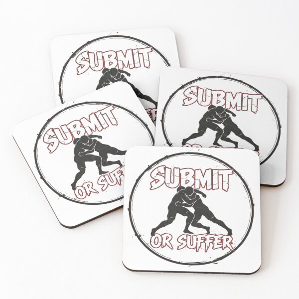 Item preview,  Submit or Suffer | MMA & BJJ grappling design designed and sold by BuiltByDiscipline.
