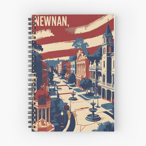 Item preview, Newnan Georgia USA Vintage Travel Tourism  designed and sold by TravelersGems.