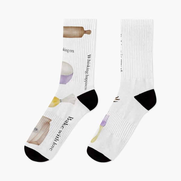 Item preview, Cozy Baking Tools Watercolor Stickers | Pastel Baker Aesthetic Quotes designed and sold by katasonovaart.