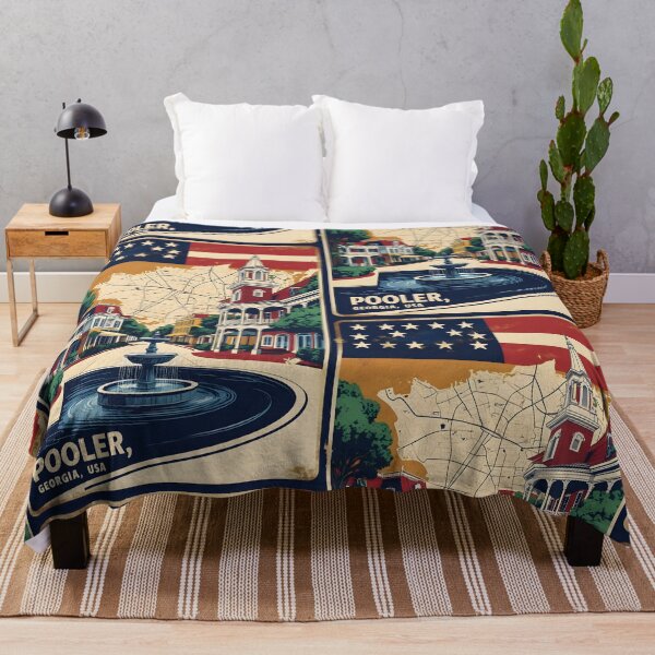 Item preview, Pooler Georgia USA Vintage Travel Tourism designed and sold by TravelersGems.