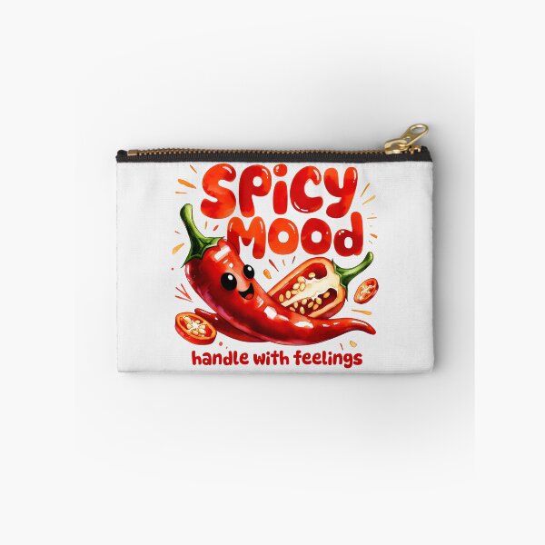 Item preview, Spicy Mood Handle With Feelings - Red Chili Watercolor Art designed and sold by SplashTastic.