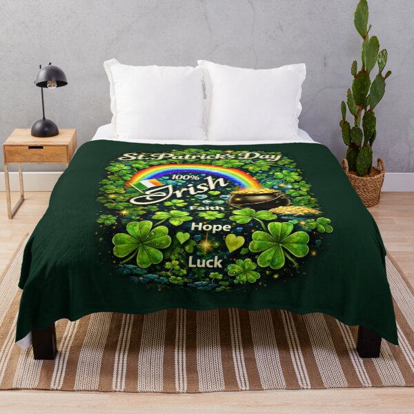 Item preview, Saint Patrick's Day 100% Irish 2 designed and sold by kel72.