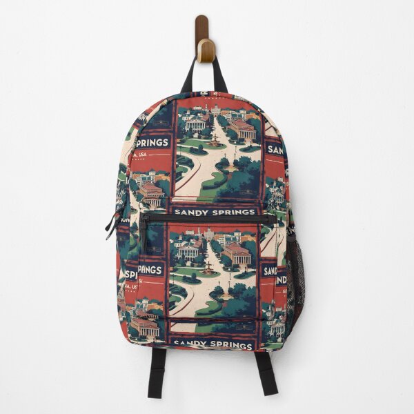 Item preview, Sandy Springs Georgia USA Vintage Travel Tourism designed and sold by TravelersGems.
