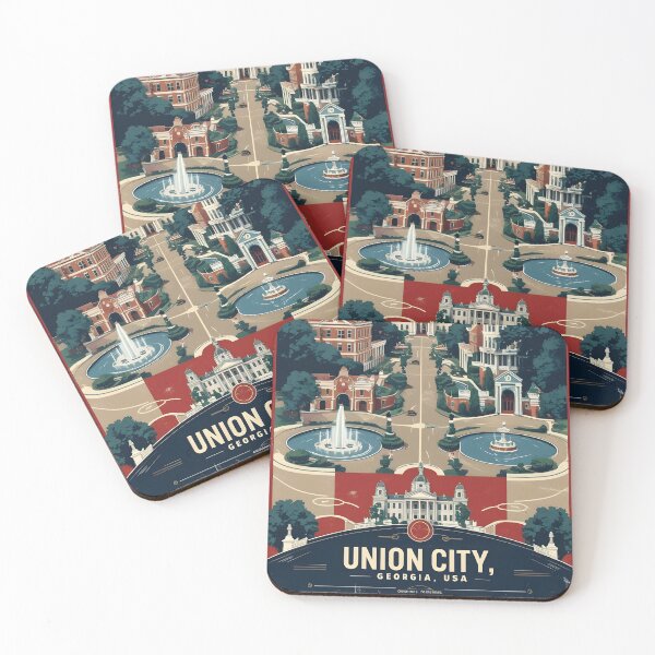 Item preview, Union City Georgia USA Vintage Travel Tourism  designed and sold by TravelersGems.