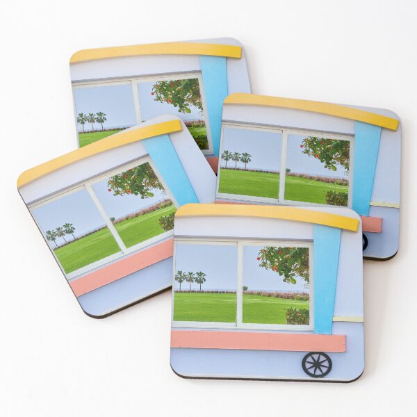 Item preview, Windows in an orphanage overlooking a field designed and sold by IgorKovalenko.