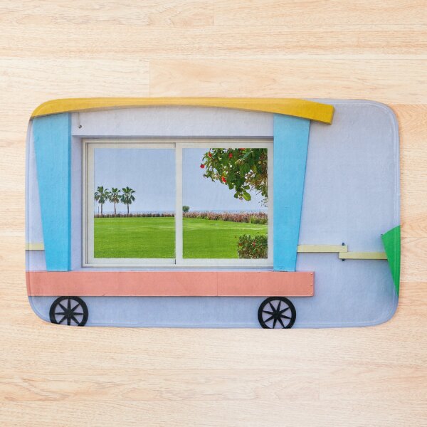 Item preview, Windows in an orphanage overlooking a field designed and sold by IgorKovalenko.