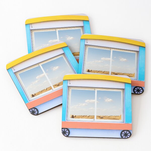Item preview, Windows in an orphanage overlooking a field designed and sold by IgorKovalenko.