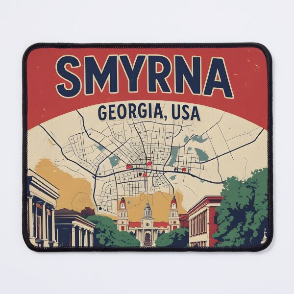 Item preview, Smyrna Georgia USA Vintage Travel Tourism designed and sold by TravelersGems.