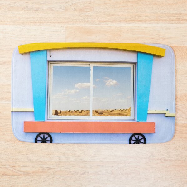 Item preview, Windows in an orphanage overlooking a field designed and sold by IgorKovalenko.