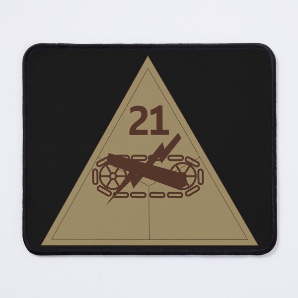 Item preview, Army - SSI - 21st Armored Division - Subdued Desert X 300 designed and sold by Military Insignia Products.