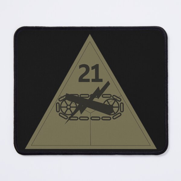 Item preview, Army - SSI - 21st Armored Division - Subdued X 300 designed and sold by Military Insignia Products.