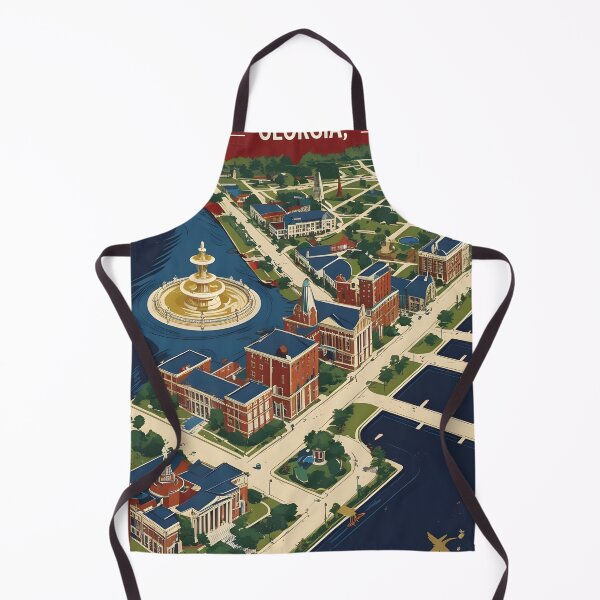 Item preview, South Fulton Georgia USA Vintage Travel Tourism designed and sold by TravelersGems.