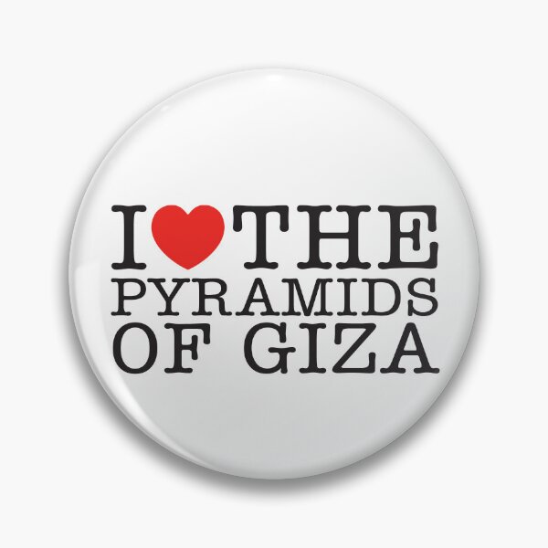 Aperçu de l'œuvre J'adore les pyramides de Gizeh créée et vendue par shitpostee.