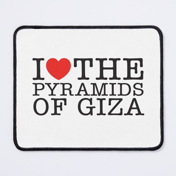 Item preview, I Love The Pyramids Of Giza designed and sold by shitpostee.