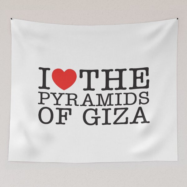 Item preview, I Love The Pyramids Of Giza designed and sold by shitpostee.