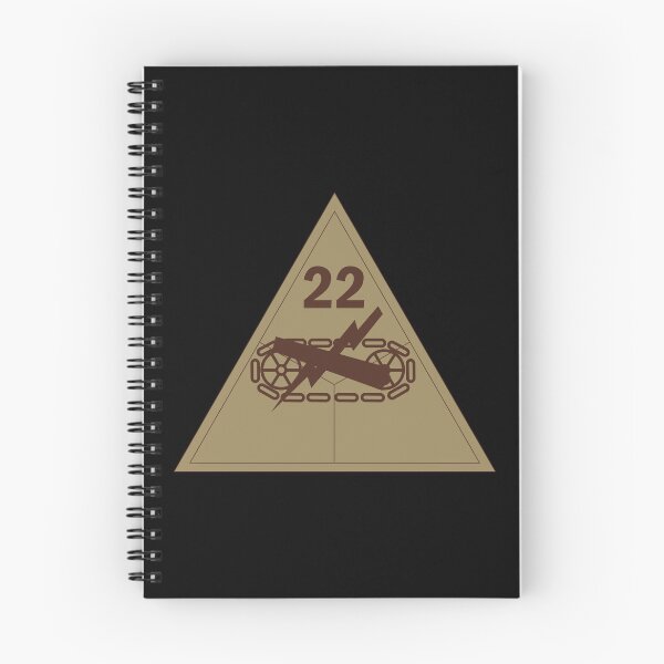Item preview, Army - SSI - 22nd Armored Division - Subdued Desert X 300 designed and sold by Military Insignia Products.