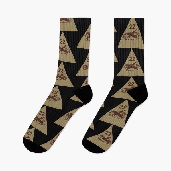 Item preview, Army - SSI - 22nd Armored Division - Subdued Desert X 300 designed and sold by Military Insignia Products.