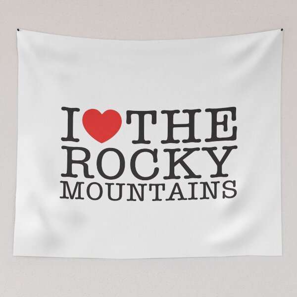 Item preview, I Love The Rocky Mountains designed and sold by shitpostee.