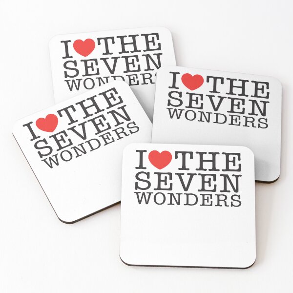 Item preview, I Love The Seven Wonders designed and sold by shitpostee.