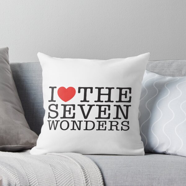 Item preview, I Love The Seven Wonders designed and sold by shitpostee.