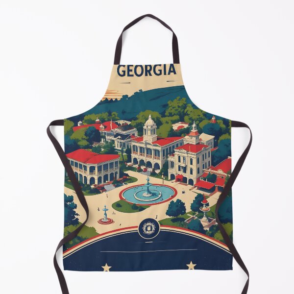 Item preview, Warner Robins Georgia USA Vintage Travel Tourism  designed and sold by TravelersGems.