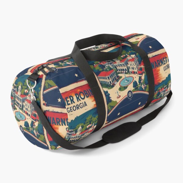Item preview, Warner Robins Georgia USA Vintage Travel Tourism  designed and sold by TravelersGems.