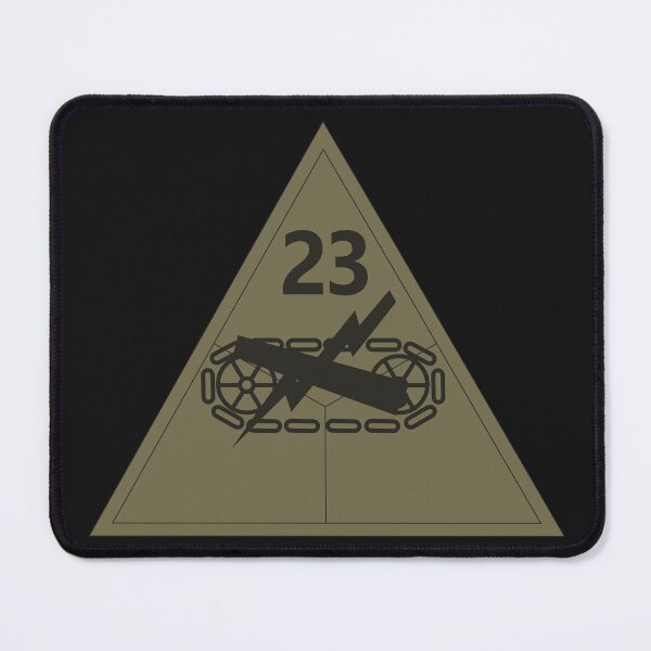 Item preview, Army - SSI - 23rd Armored Division - Subdued X 300 designed and sold by Military Insignia Products.