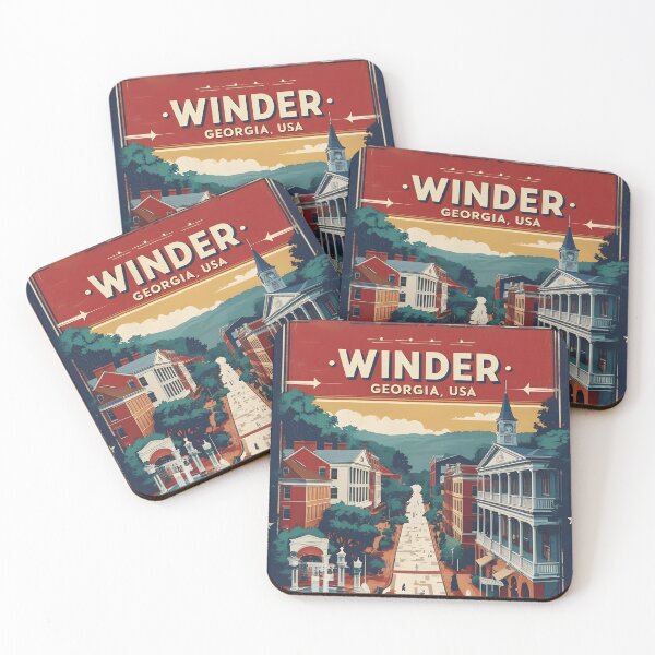 Item preview, Winder Georgia USA Vintage Travel Tourism  designed and sold by TravelersGems.