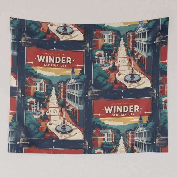 Item preview, Winder Georgia USA Vintage Travel Tourism  designed and sold by TravelersGems.