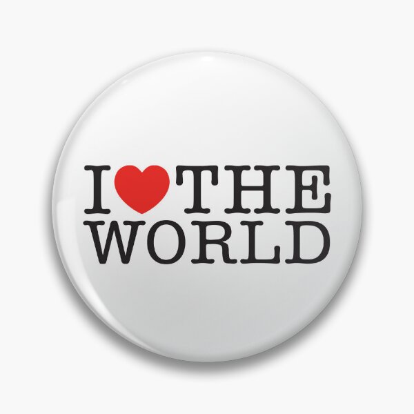 Item preview, I Love The World designed and sold by shitpostee.