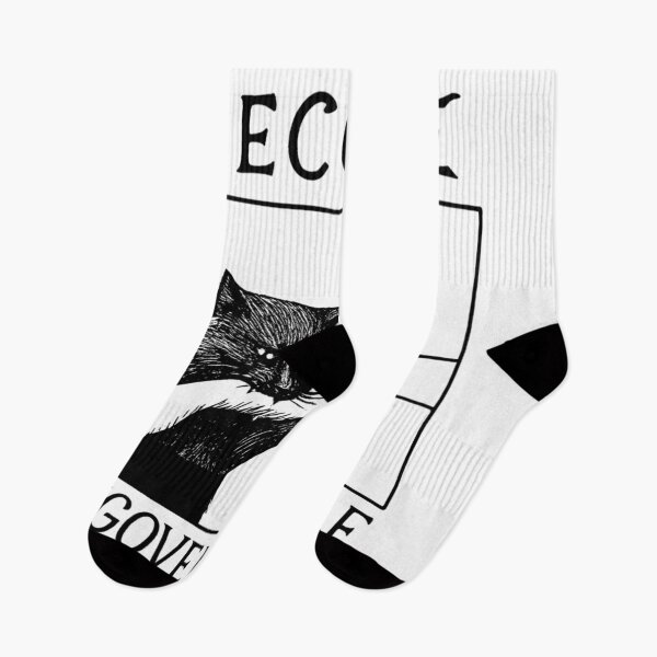 Item preview, Become Ungovernable - Black Cat Biting Hand designed and sold by CJ SHOP⭐⭐⭐⭐⭐.