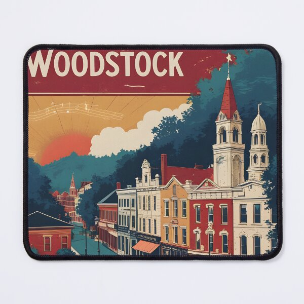 Item preview, Woodstock Georgia USA Vintage Travel Tourism  designed and sold by TravelersGems.