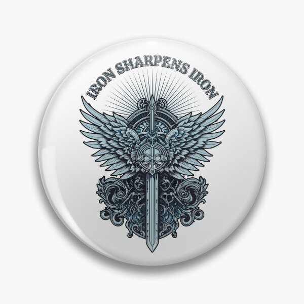 Item preview, Iron Sharpens Iron Proverbs 27:17 designed and sold by sjohnson70.