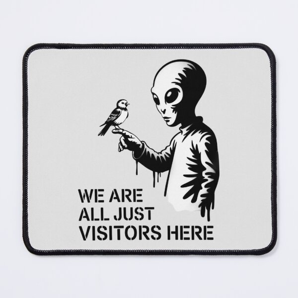 Item preview, Alien - We are all just visitors here designed and sold by 123ks.