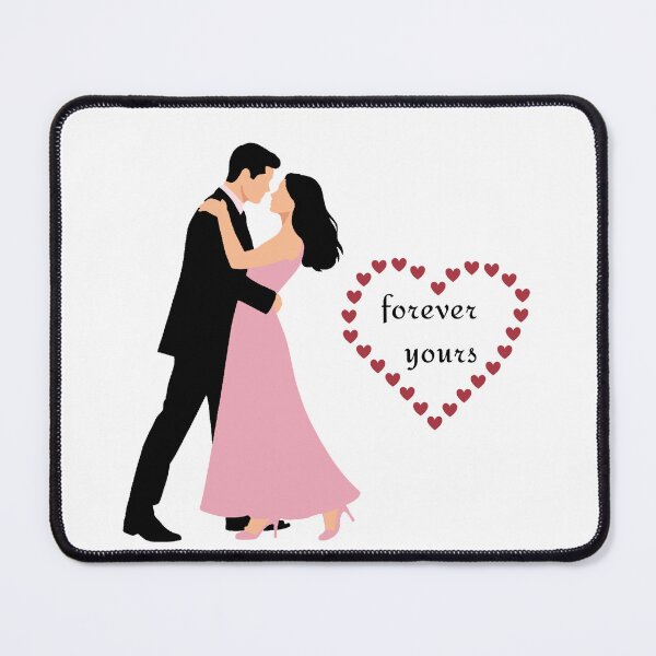 Item preview, Elegant Minimalist Dancing Couple - Romantic Flat Art  designed and sold by Lycheeleaf.