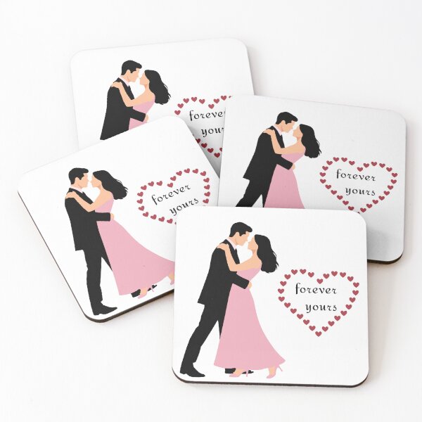 Item preview, Elegant Minimalist Dancing Couple - Romantic Flat Art  designed and sold by Lycheeleaf.