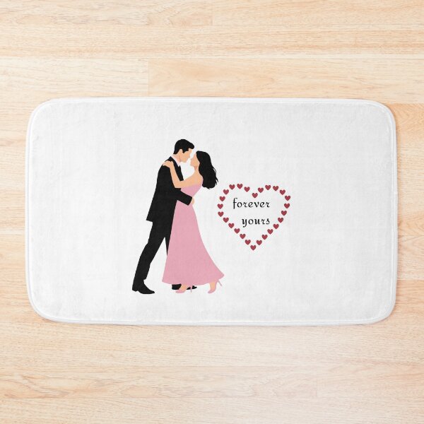 Item preview, Elegant Minimalist Dancing Couple - Romantic Flat Art  designed and sold by Lycheeleaf.