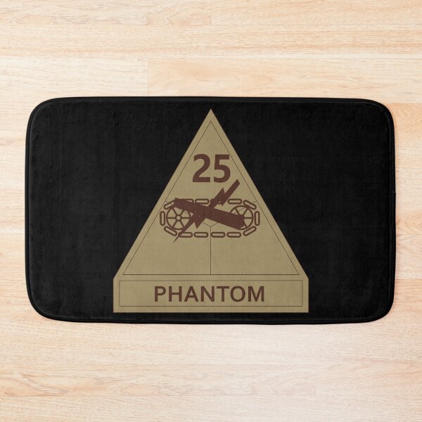 Item preview, Army - SSI - 25th Armored Division w Name Tape - Subdued Desert X 300 designed and sold by Military Insignia Products.